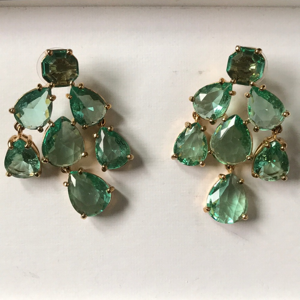 Kate Spade Jewel Drop Earrings - teal